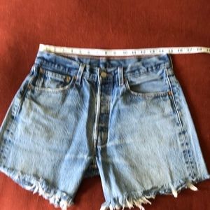 Vintage 501 Levi shorts